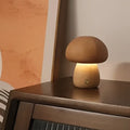 Lampe de chevet champignon, beige ou marron, tailles S et M, beige