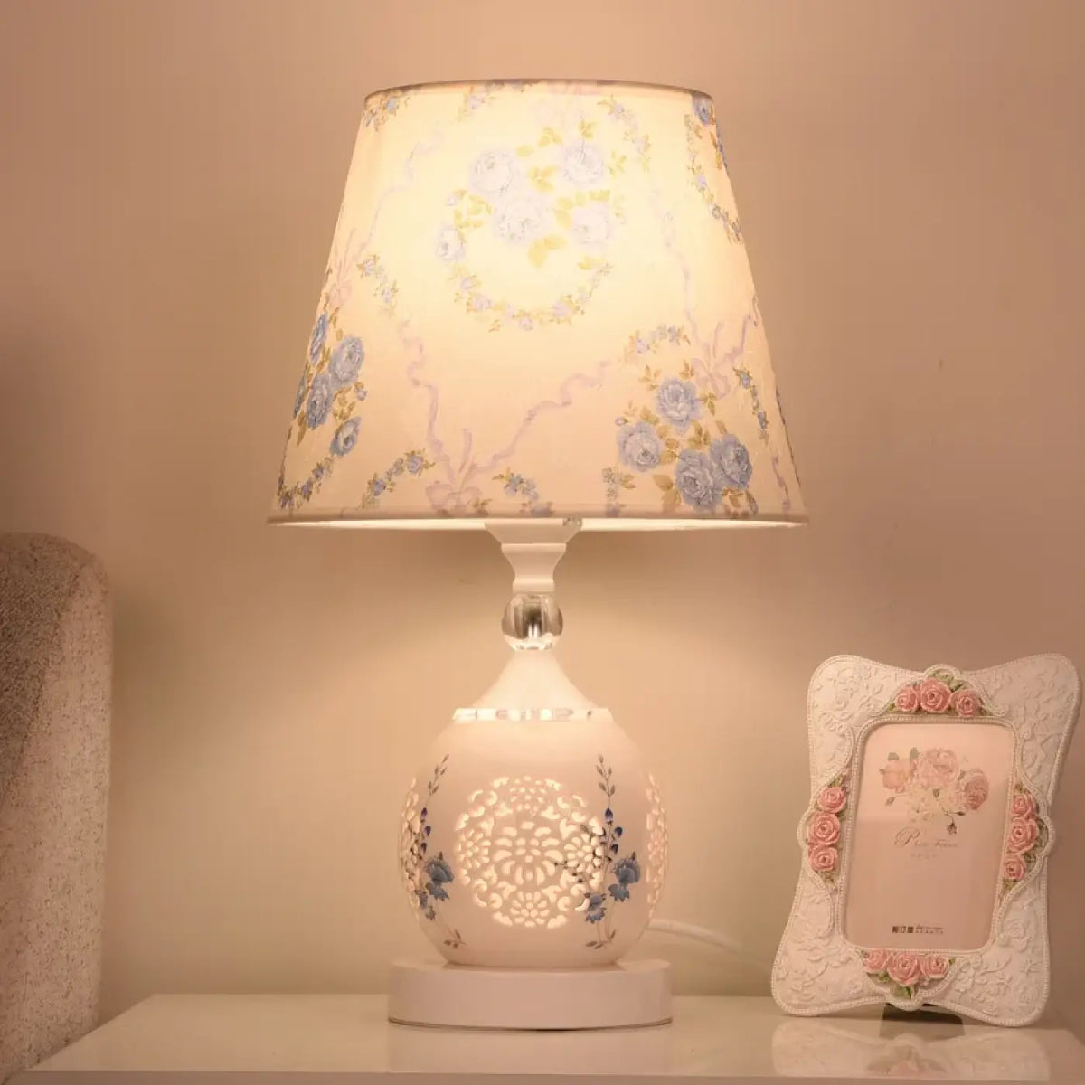 Lampe de chevet en cristal au style vintage, cinq modèles