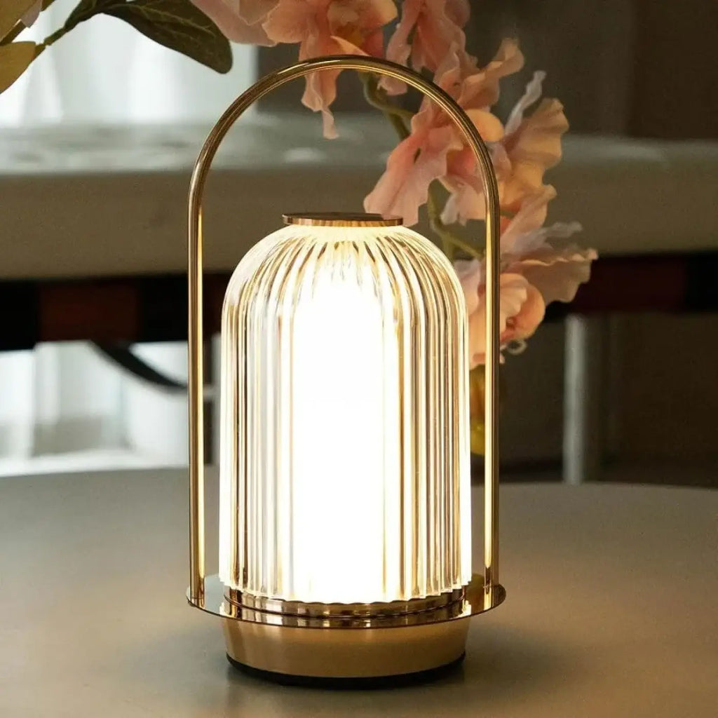 Lampe de chevet élégante, modèle boule ou cylindrique