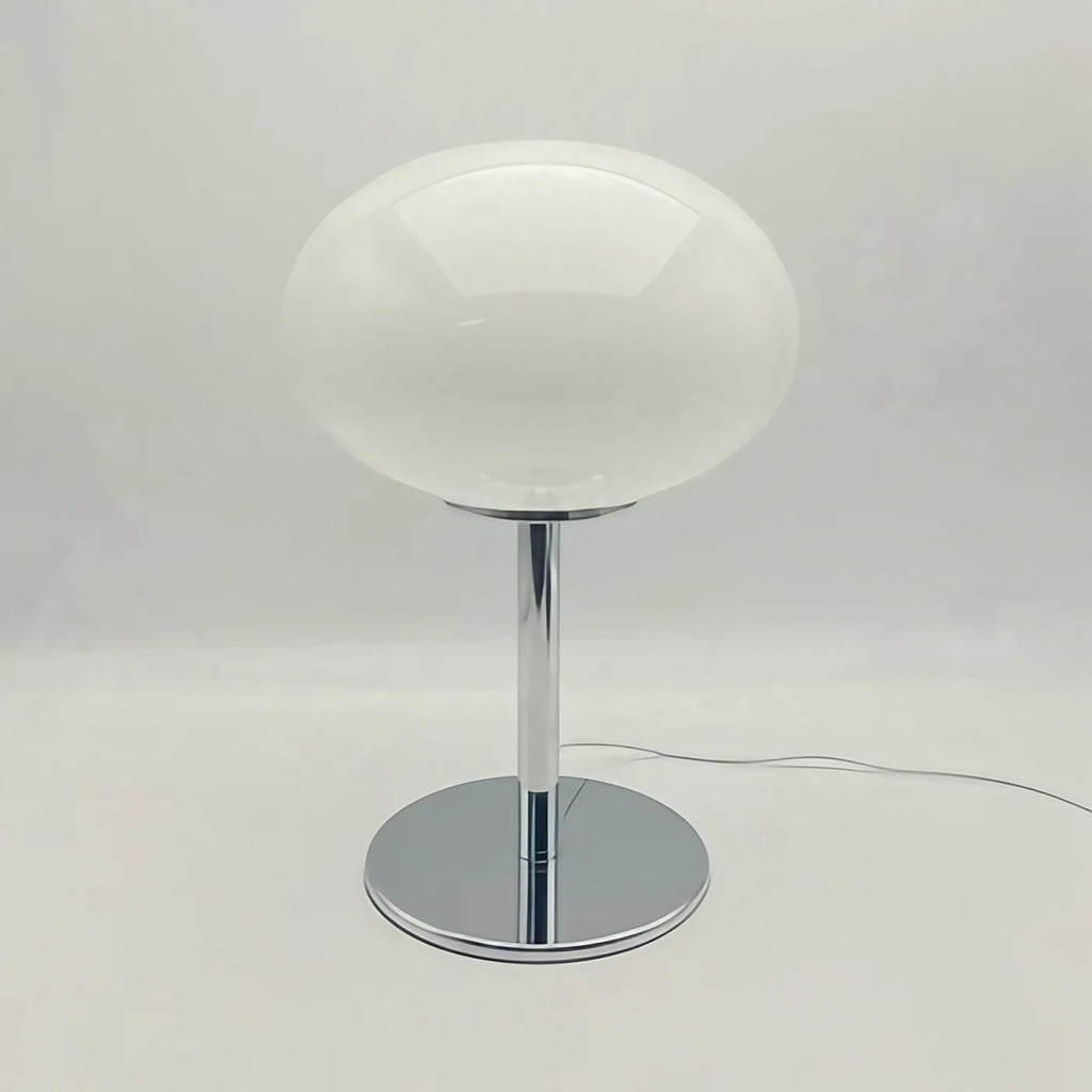 Lampe de table minimaliste esprit Bauhaus, quatre coloris, blanc