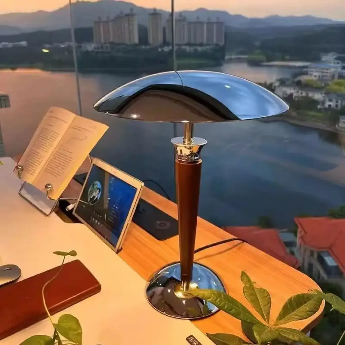 Lampe de chevet moderne aux lignes épurées