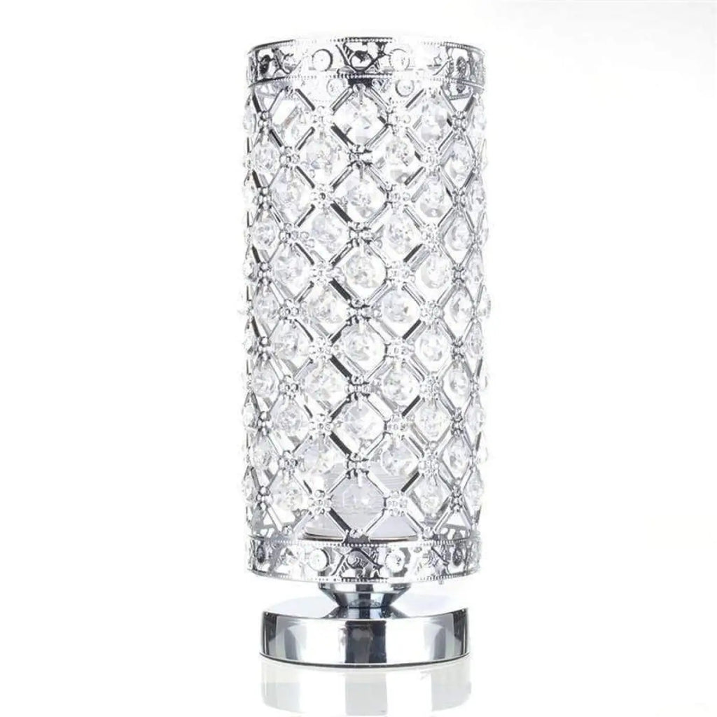 Lampe de chevet orientale, argentée ou dorée, argenté