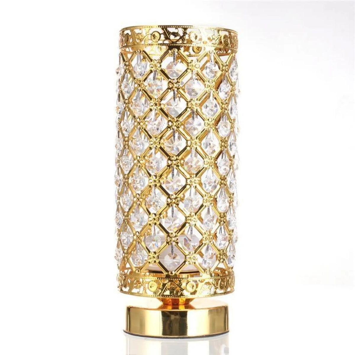Lampe de chevet orientale, argentée ou dorée, doré
