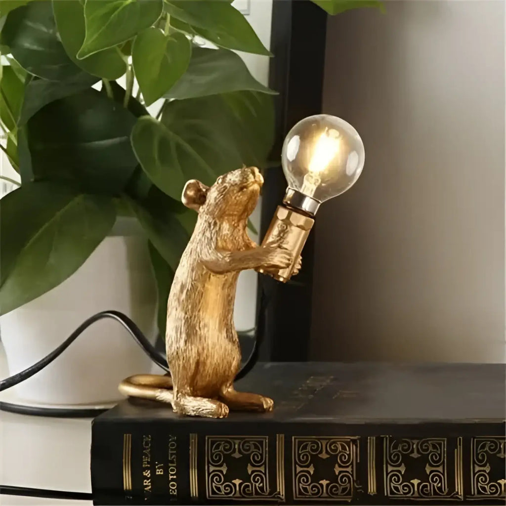 Lampe de chevet souris, trois modèles A, B, C