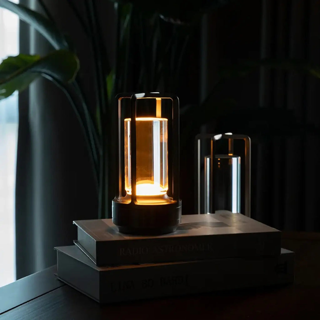 Lampe de chevet industrielle style loft, doré, noir ou argenté