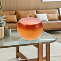 Lampe de chevet boule en verre translucide