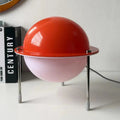 Lampe à poser satellite, style rétro futuriste des années 70