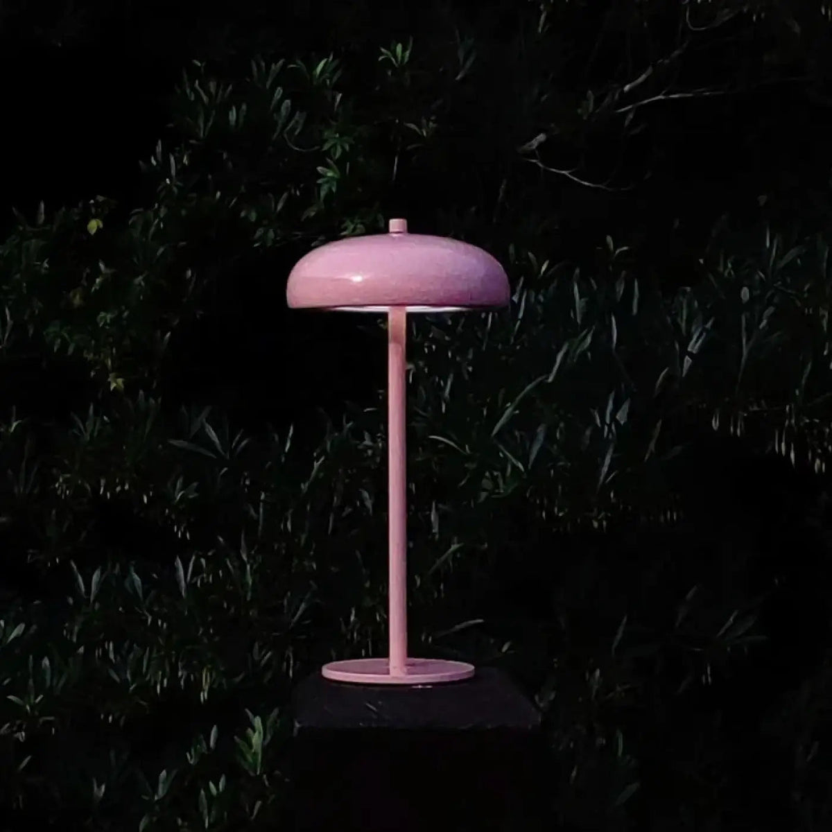 Lampe de table minimaliste à abat-jour, cinq coloris, rose