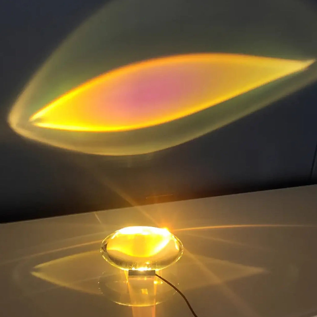 Lampe de chevet cosmique, décor inspiré de l'espace