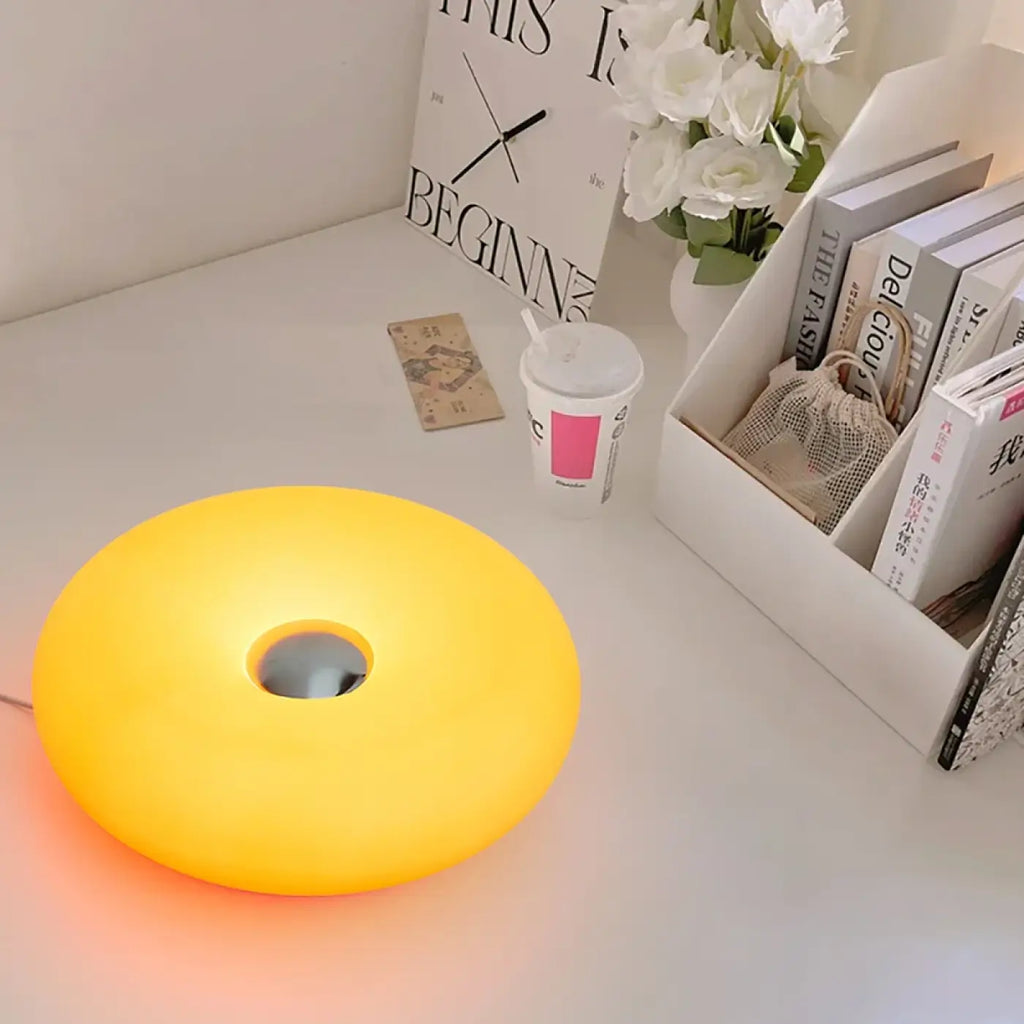 Lampe donut tactile, deux modèles