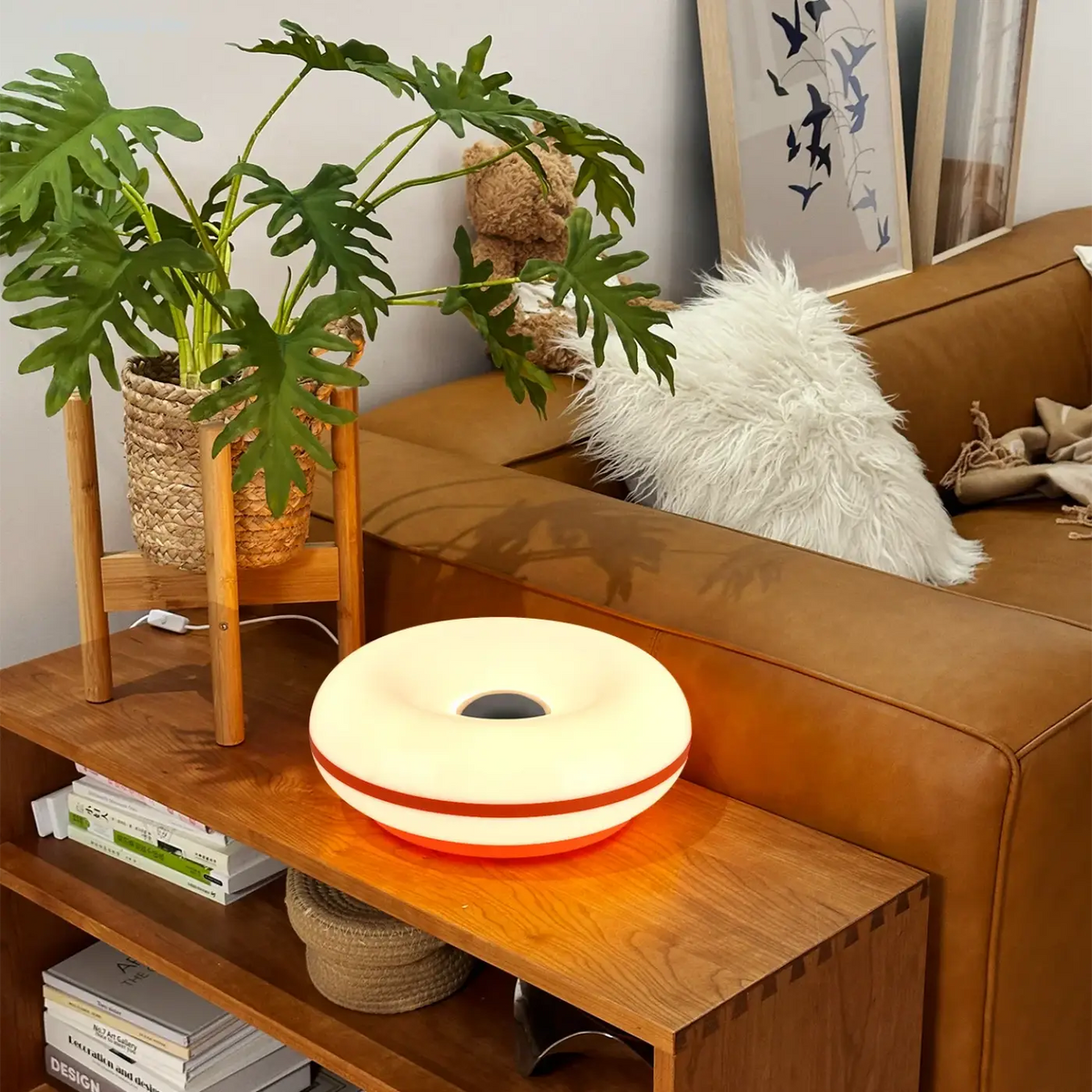 Lampe donut tactile, deux modèles