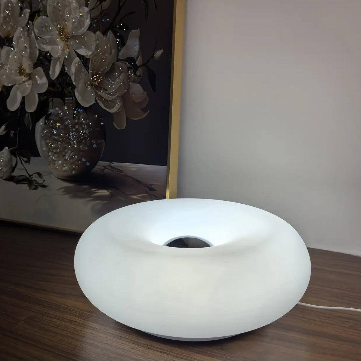 Lampe donut tactile, deux modèles