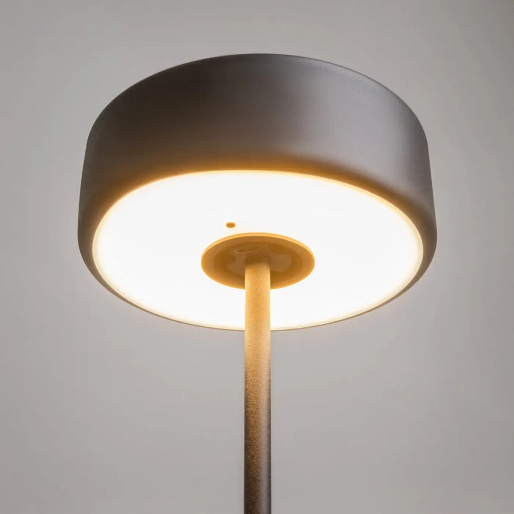 Lampe sans fil rechargeable en aluminium, LED de 2200 à 4000 K