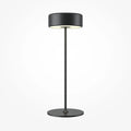 Lampe sans fil rechargeable en aluminium, LED de 2200 à 4000 K, noir