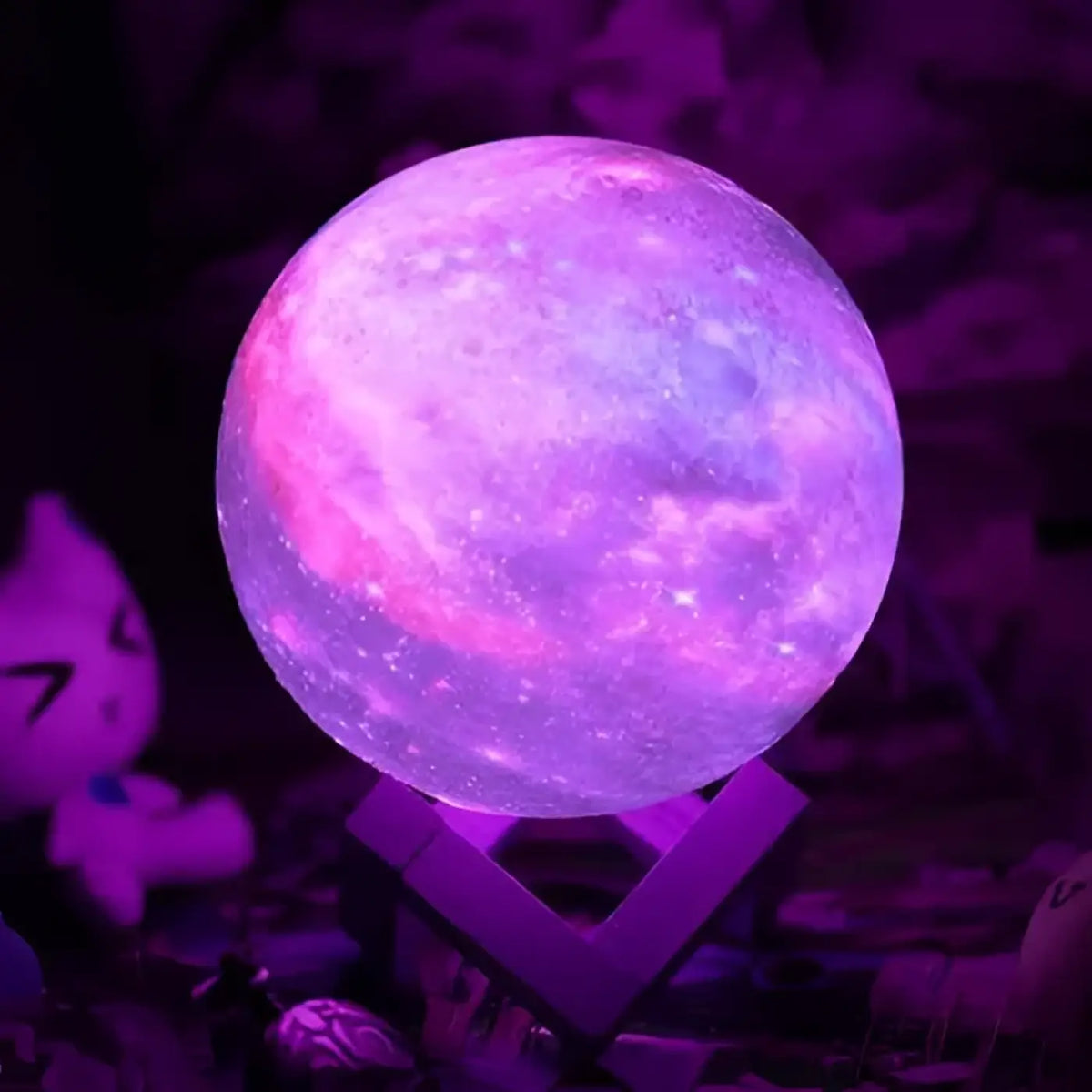 Lampe de chevet galaxie, trois tailles S, M et L