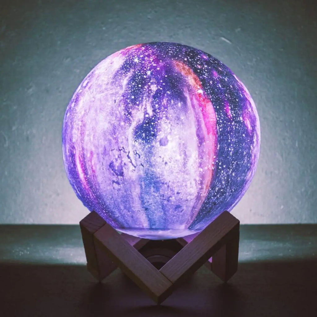 Lampe de chevet galaxie, trois tailles S, M et L