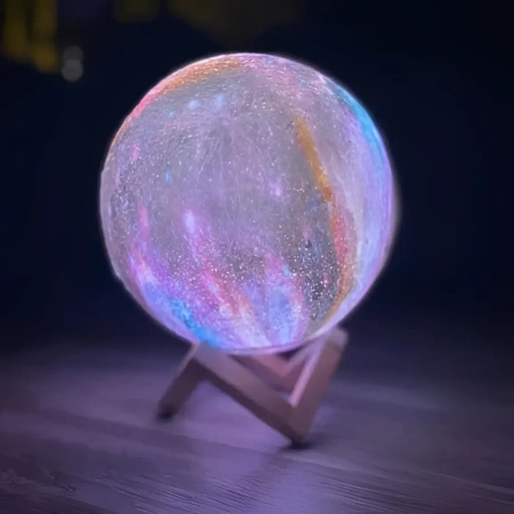 Lampe de chevet galaxie, trois tailles S, M et L
