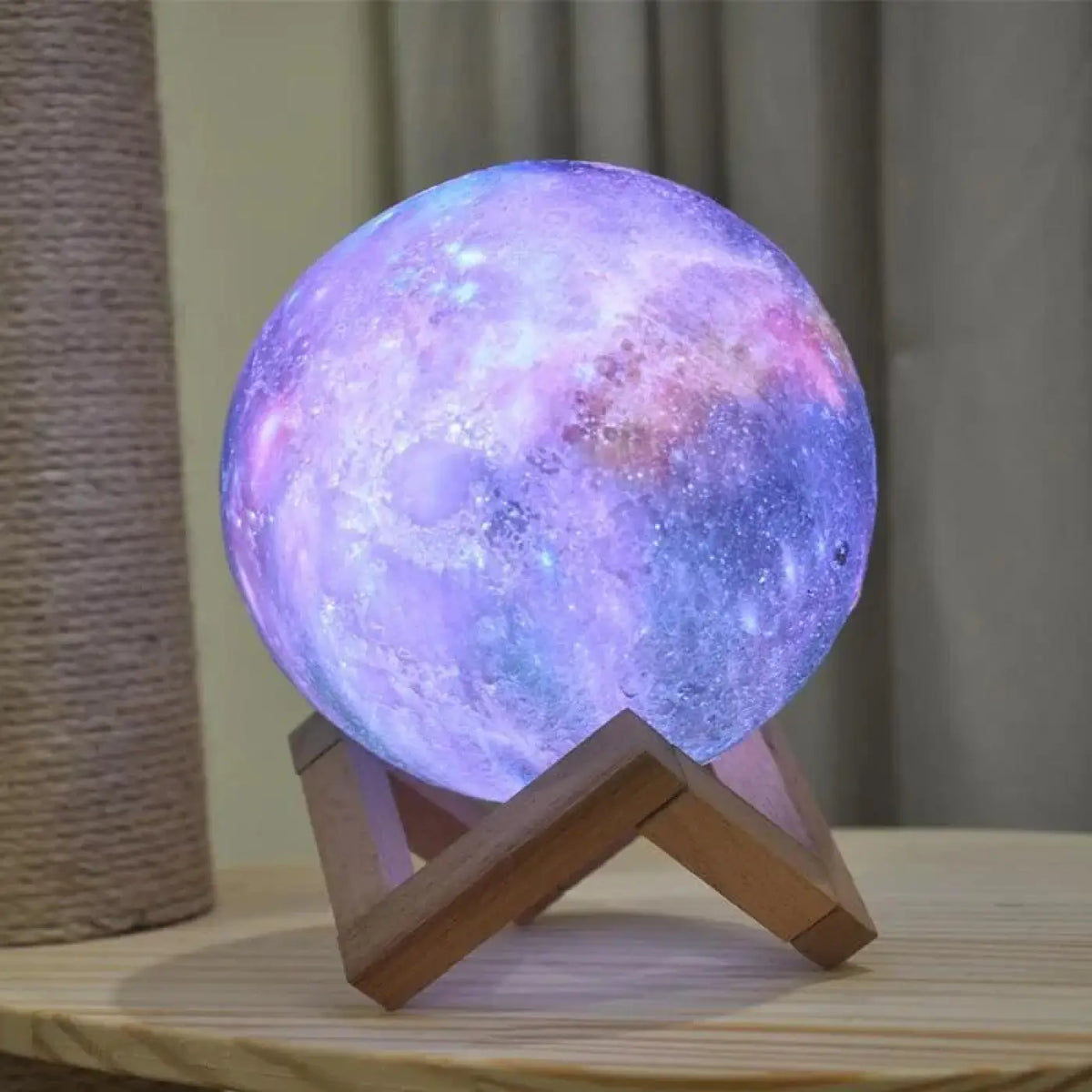 Lampe de chevet galaxie, trois tailles S, M et L