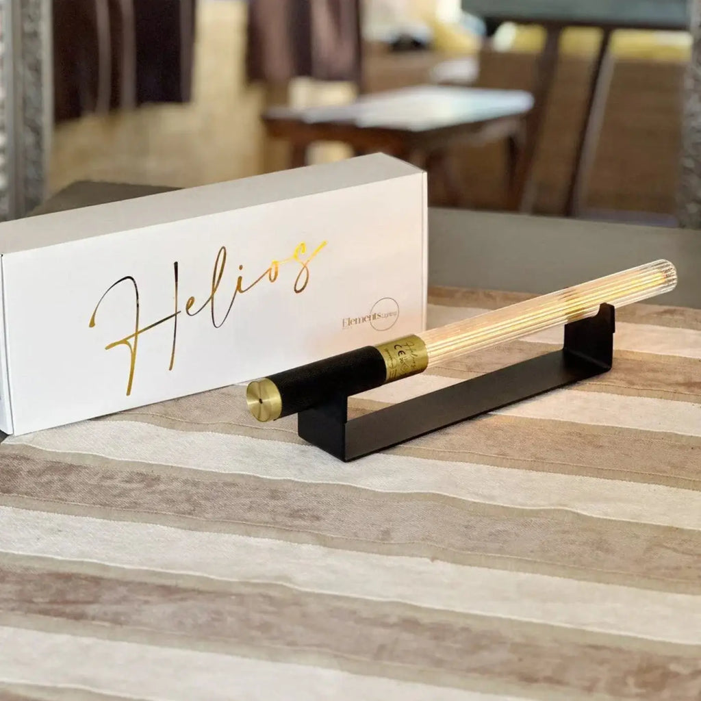 Lampe tube lumineux sans fil rechargeable, à poser ou au mur