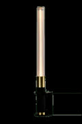 Lampe tube lumineux sans fil rechargeable, à poser ou au mur, jaune