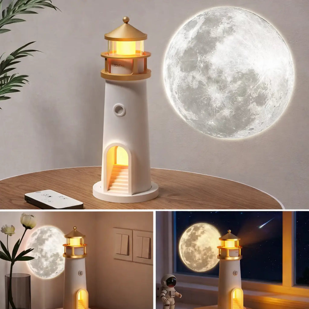 Lampe lunaire cosy à lumière chaleureuse