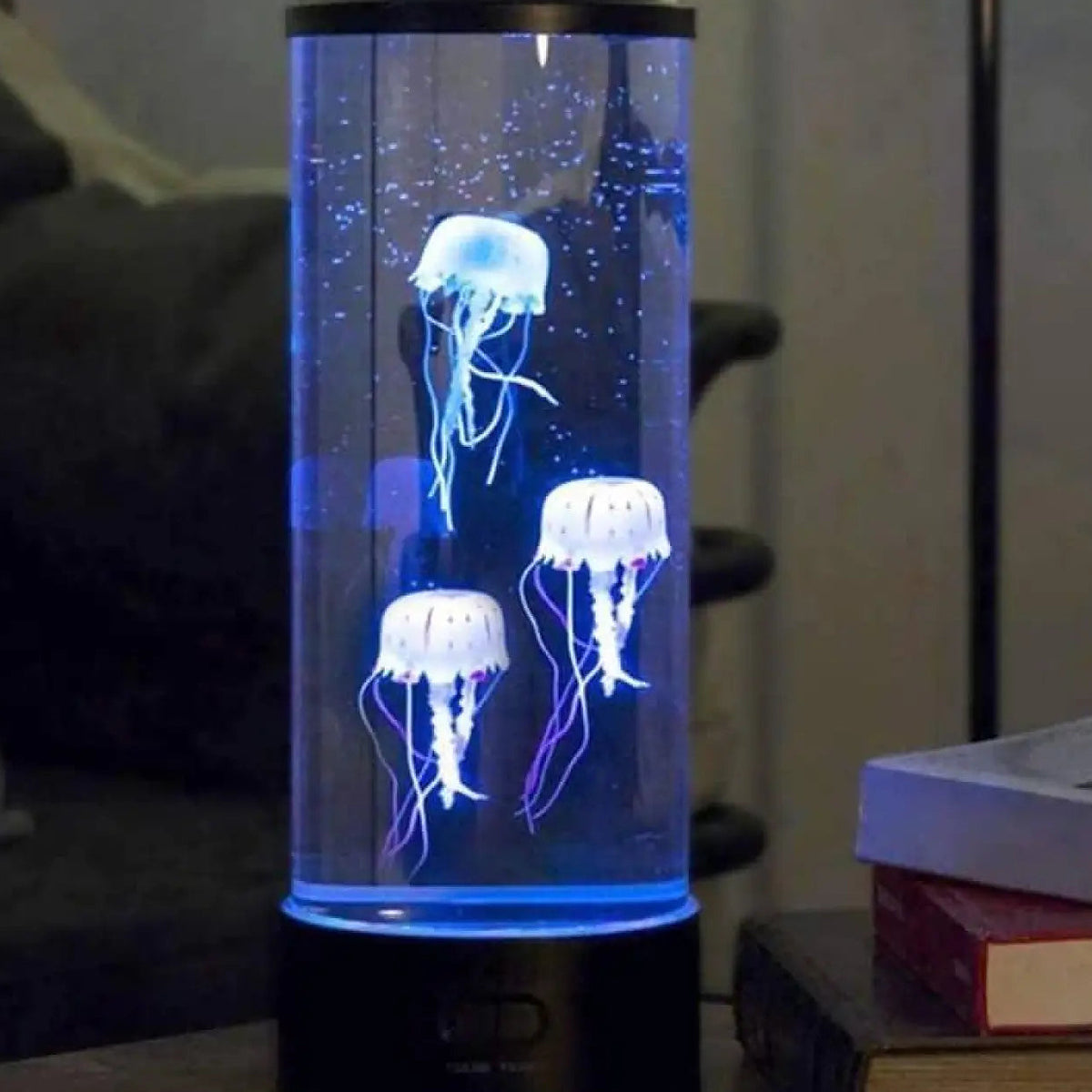 Lampe de chevet en forme de méduse, esprit marin
