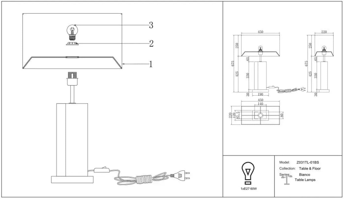 Lampe à poser en albâtre et métal laiton, abat-jour tissu blanc