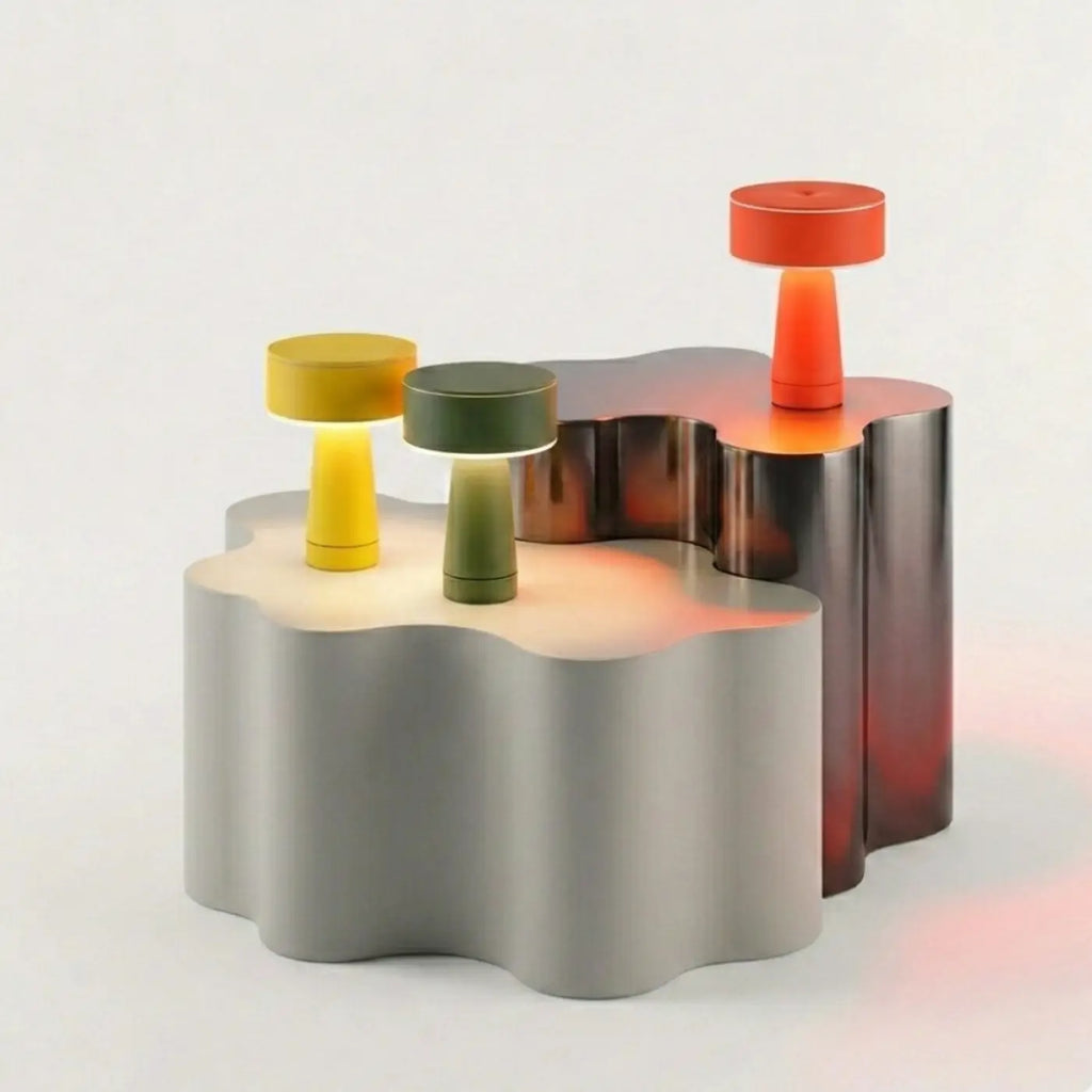 Lampe de chevet à couvercle pivotant qui dose la lumière, G9
