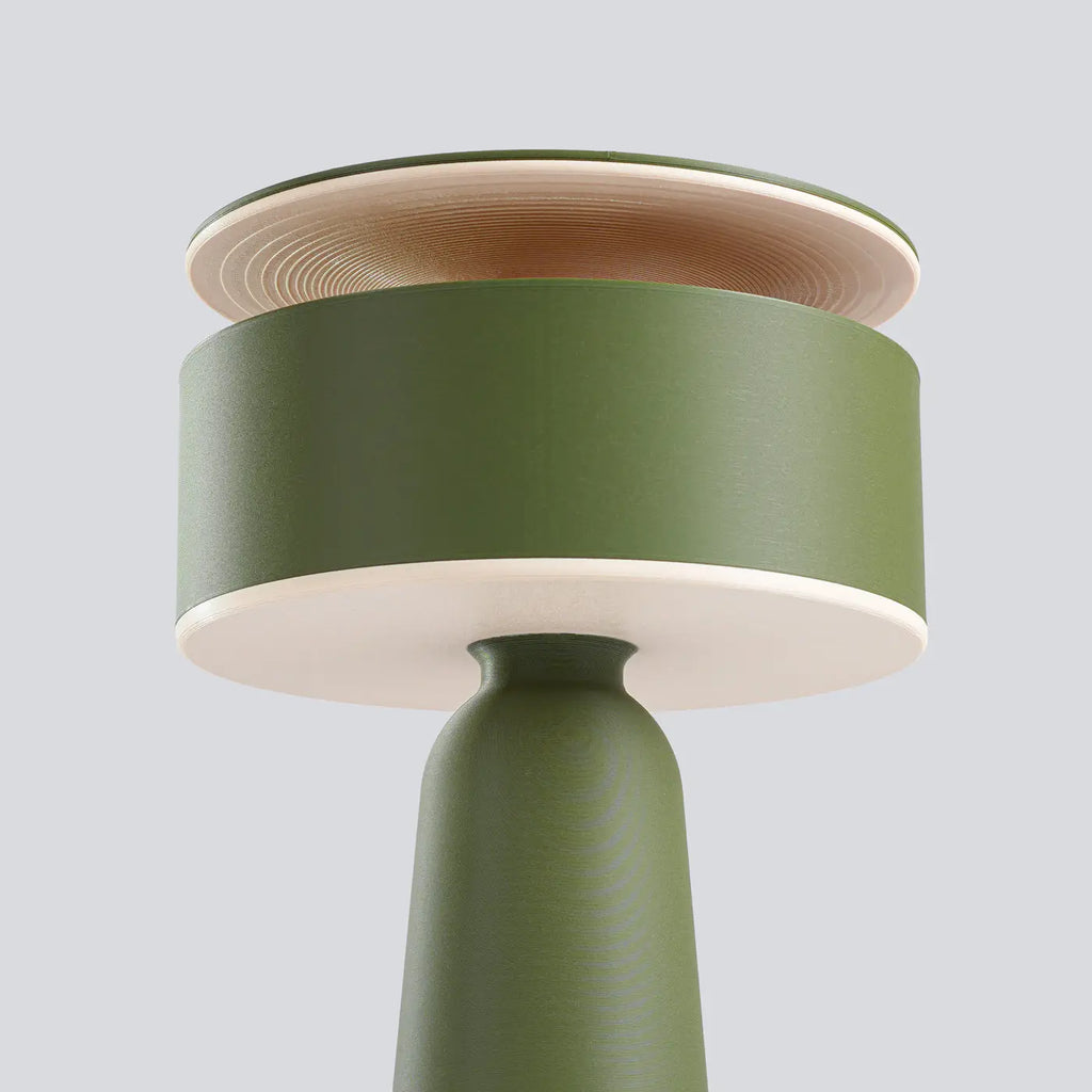 Lampe de chevet à couvercle pivotant qui dose la lumière, G9