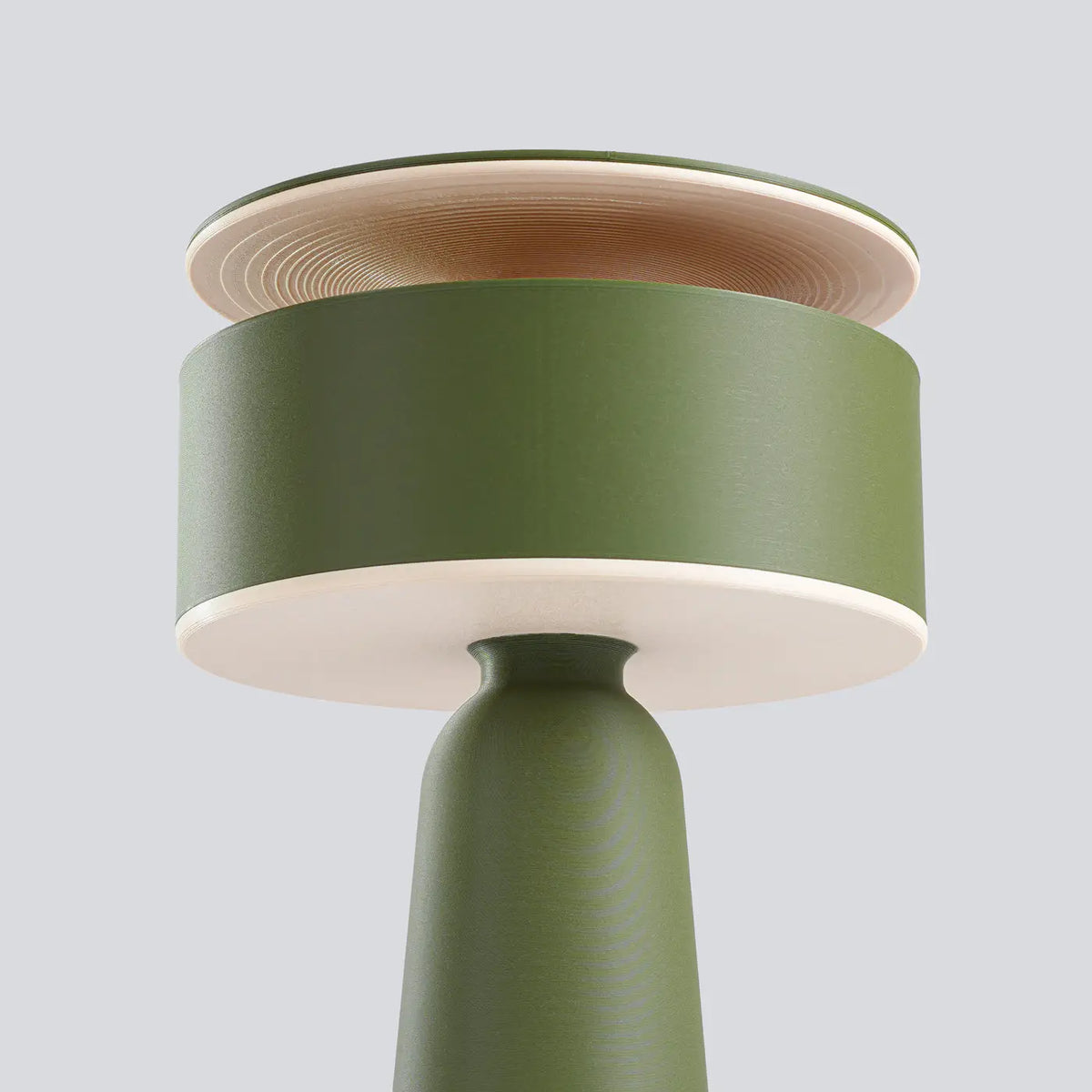 Lampe de chevet à couvercle pivotant qui dose la lumière, G9