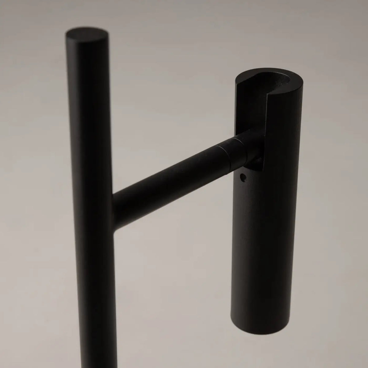 Lampe liseuse LED orientable à base rétroéclairée, 45,5 cm, noir