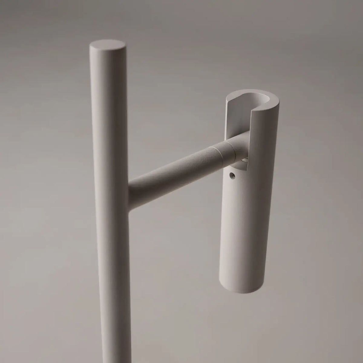 Lampe liseuse LED orientable à base rétroéclairée, 45,5 cm, blanc