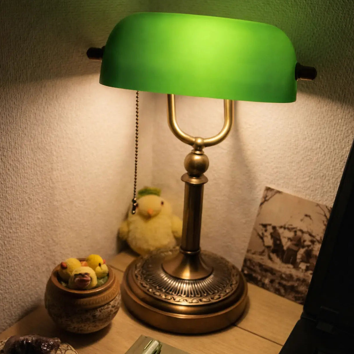 Lampe de chevet rétro au style vintage