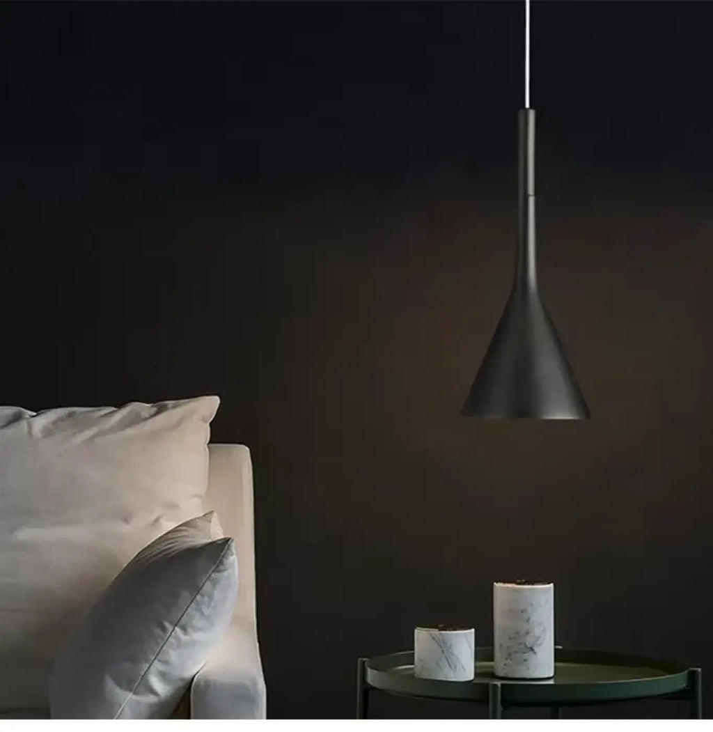 Lampe suspendue pour cuisine, huit coloris au choix, noir