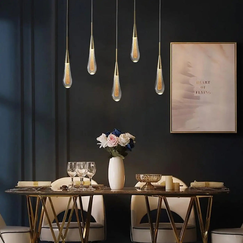 Suspension design aux lignes contemporaines