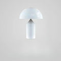 Lampe champignon à finition métallique, blanc, noir ou doré, S ou M, blanc