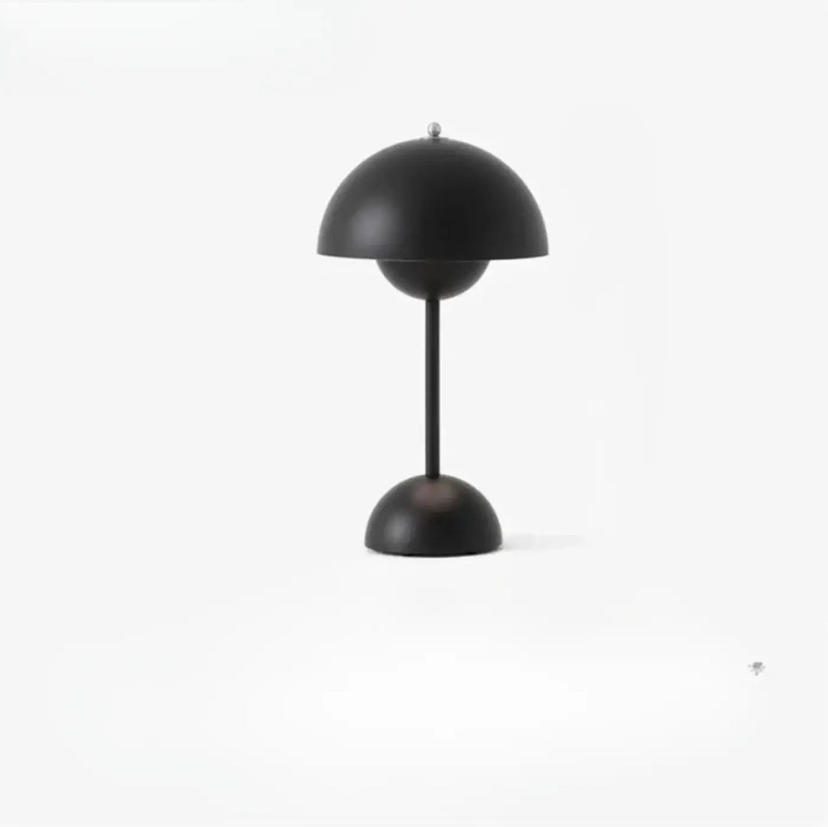 Lampe de table colorée à sphère lumineuse, sept coloris, noir