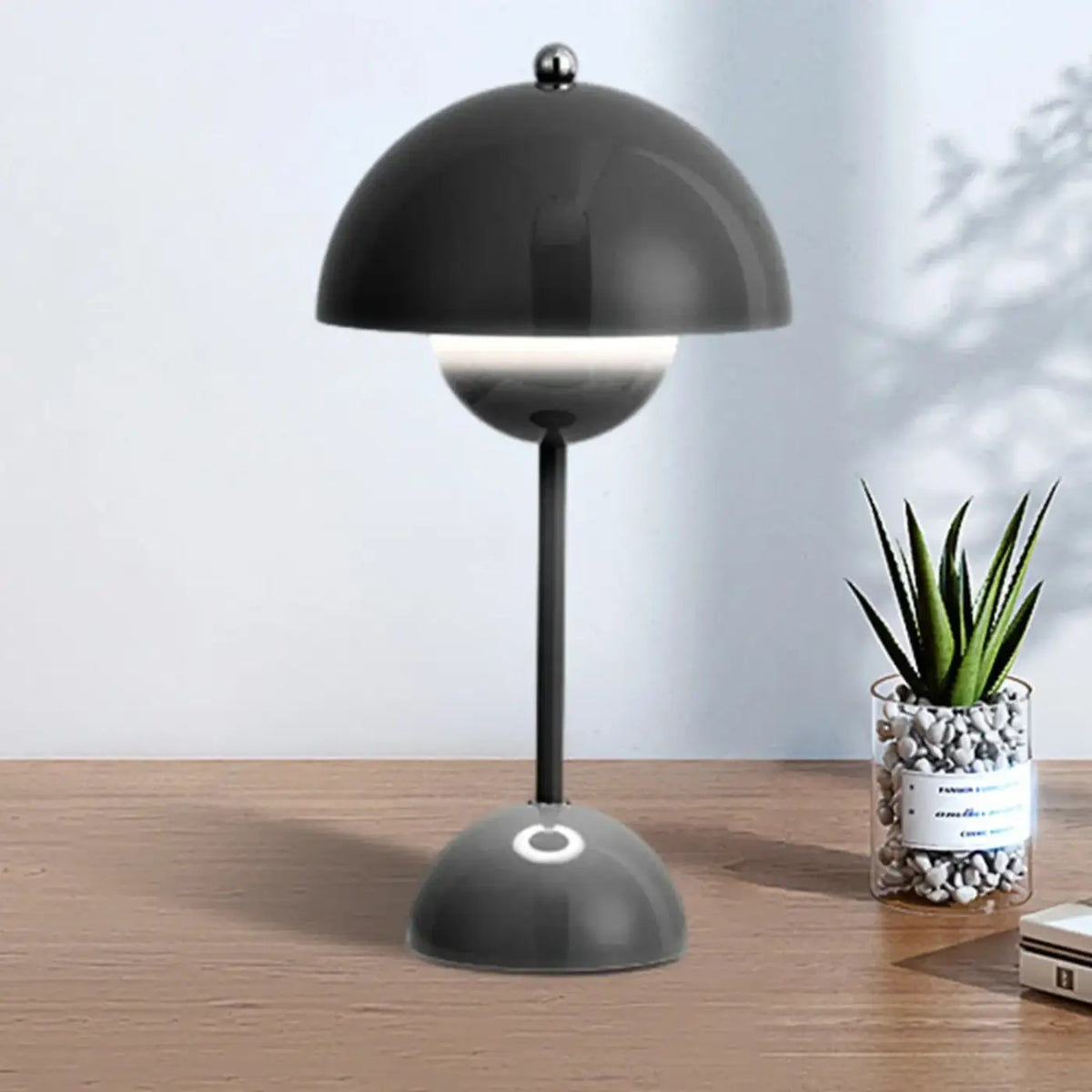 Lampe de table colorée à sphère lumineuse, sept coloris
