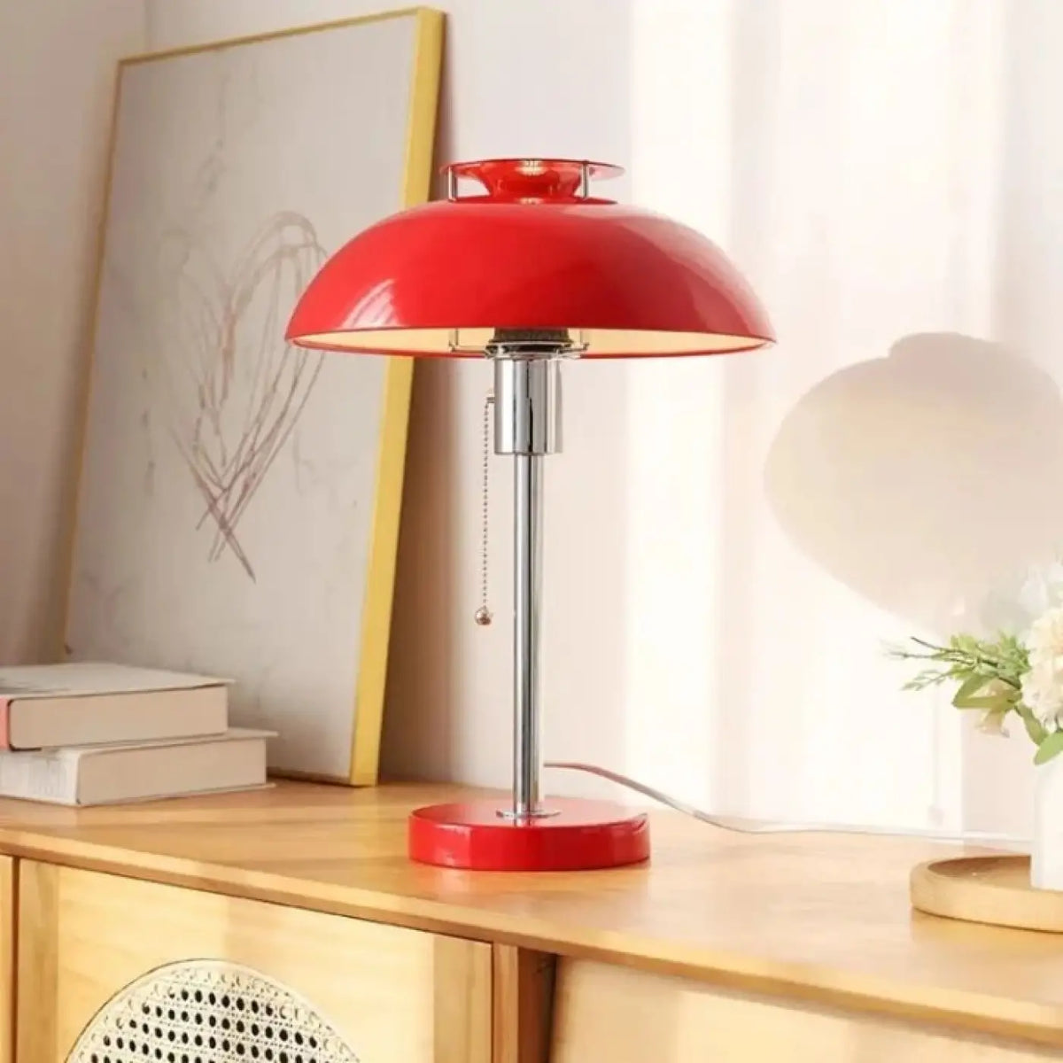 Lampe rétro à abat-jour cloche, cinq coloris