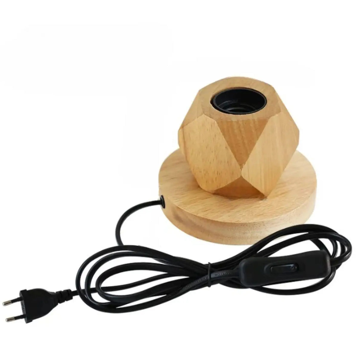 Lampe industrielle en bois à ampoule rétro apparente, cinq modèles