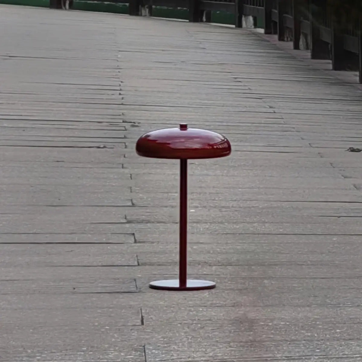 Lampe de table minimaliste à abat-jour, cinq coloris, rouge
