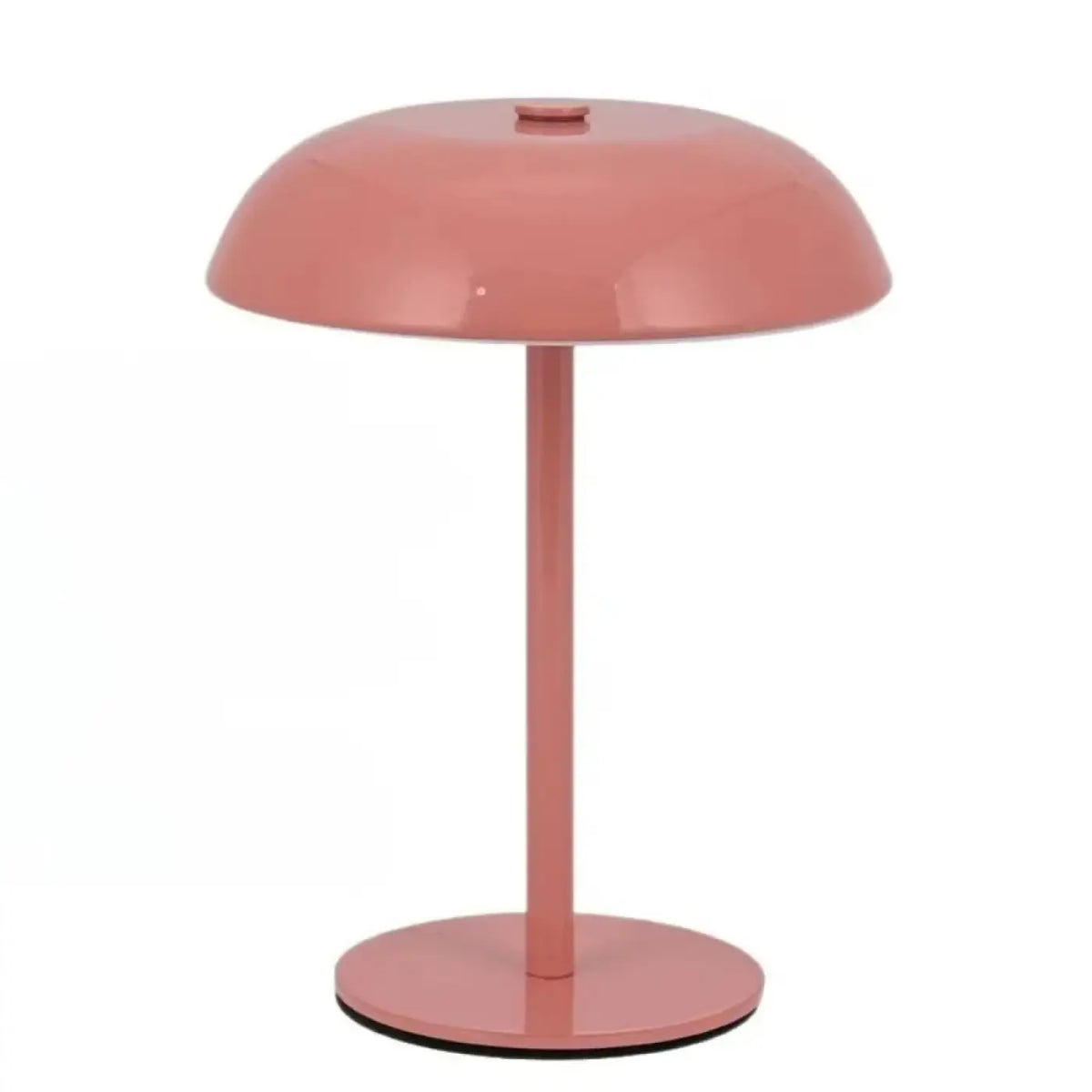 Lampe de chevet tactile aux courbes douces, six coloris, rose
