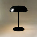 Lampe de table à dôme, silhouette fine, cinq coloris, noir