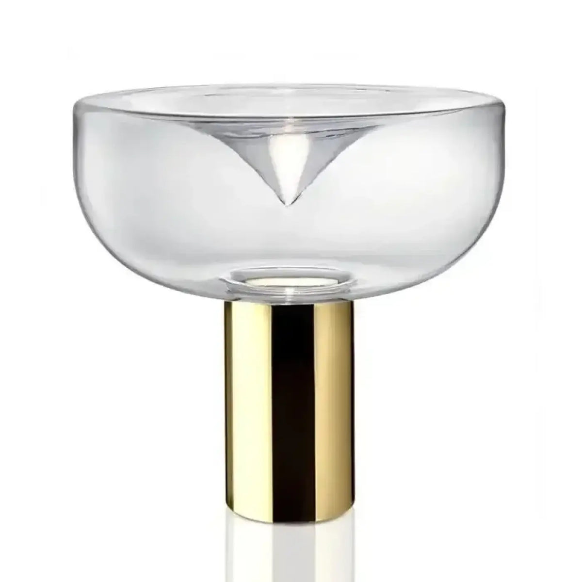 Lampe à poser en verre fumé, six modèles
