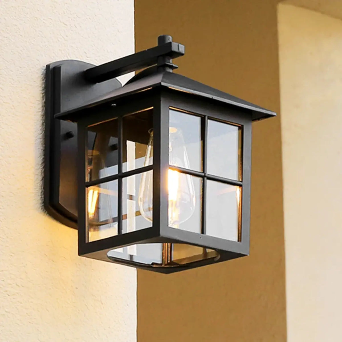 Lanterne extérieure vintage pour façade et porte d'entrée