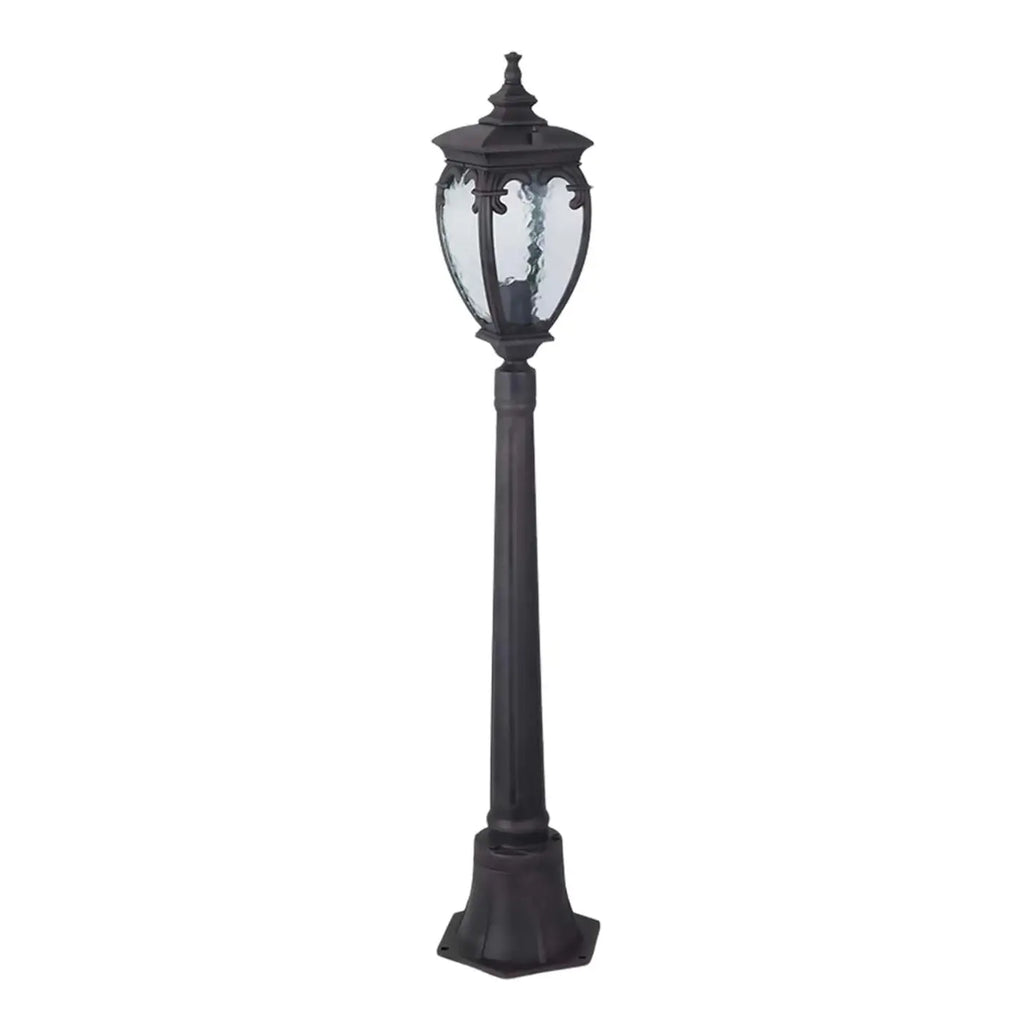 Lampadaire de jardin lanterne baroque en acier, 113 cm