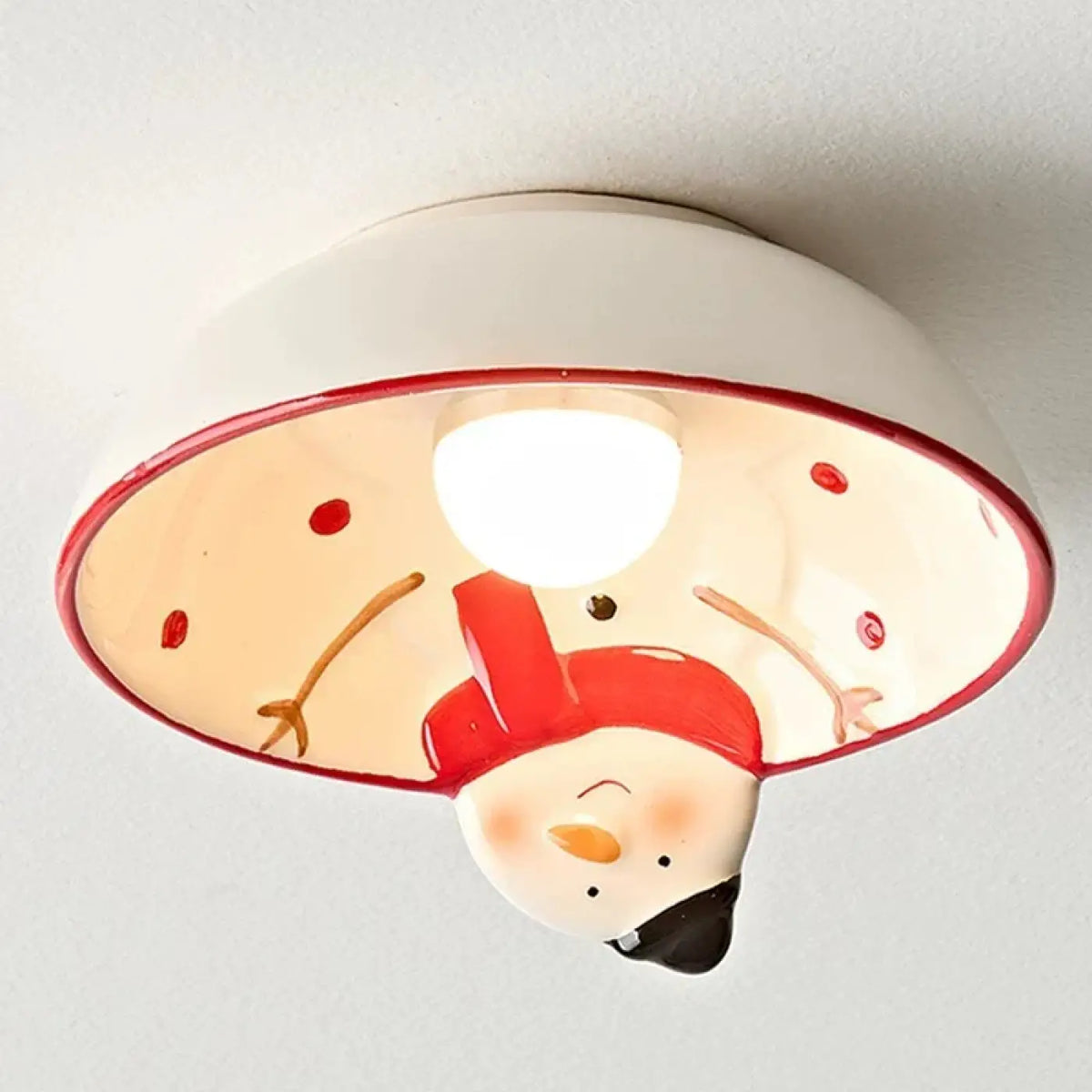 Plafonnier enfant en forme de petit bonhomme