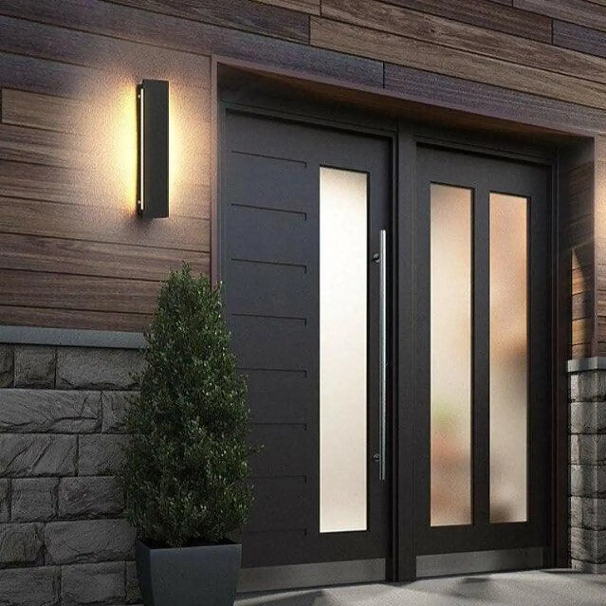 Luminaire d'allée extérieure pour balisage de jardin