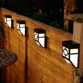 Luminaire extérieur mural, lumière chaude, froide ou multicolore