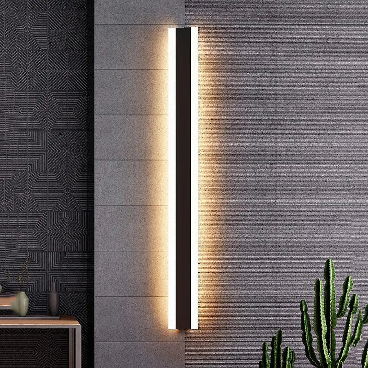 Luminaire extérieur design horizontal, quatre tailles